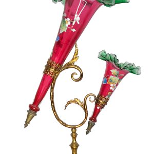 FLORERO DE DOBLE FLAUTA