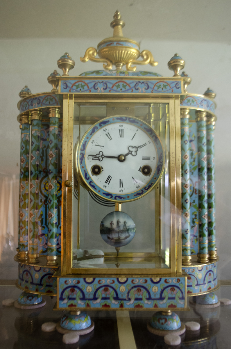 RELOJ CLOISONNE (CHAMPLEVÉ)