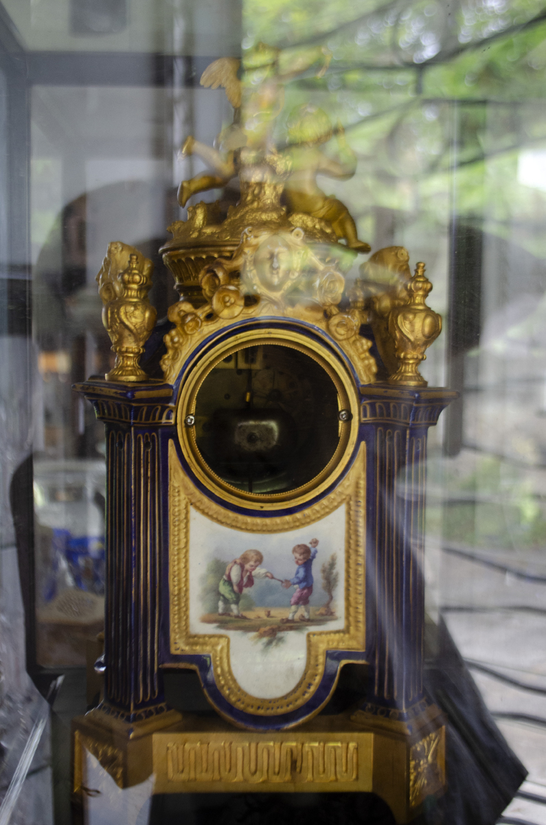 RELOJ ANTIGUO ESTILO SEVRES - Imagen 4