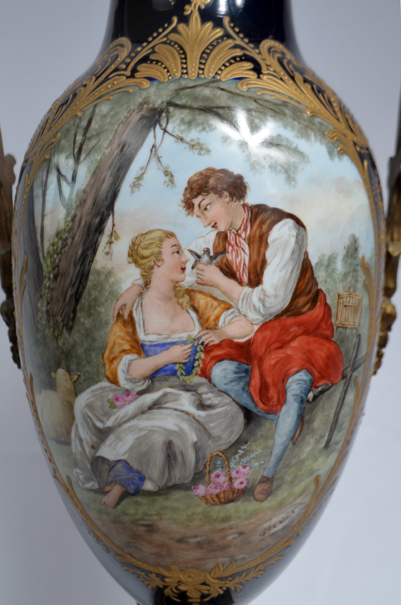 TIBORES PORCELANA DE SEVRES - Imagen 2