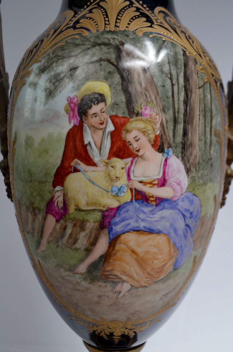 TIBORES PORCELANA DE SEVRES - Imagen 4