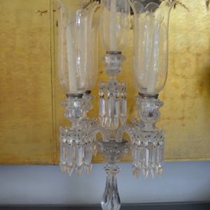 CANDELABROS EN CRISTAL DE BACCARAT