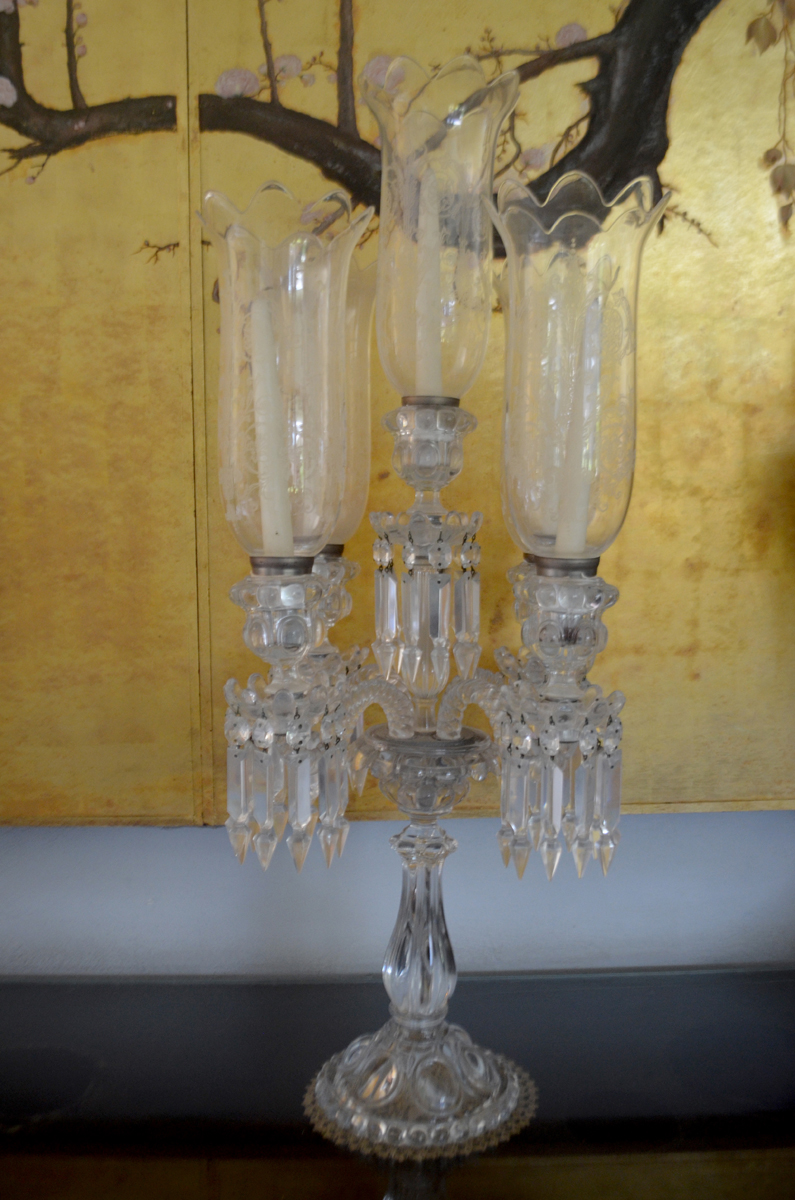 CANDELABROS EN CRISTAL DE BACCARAT