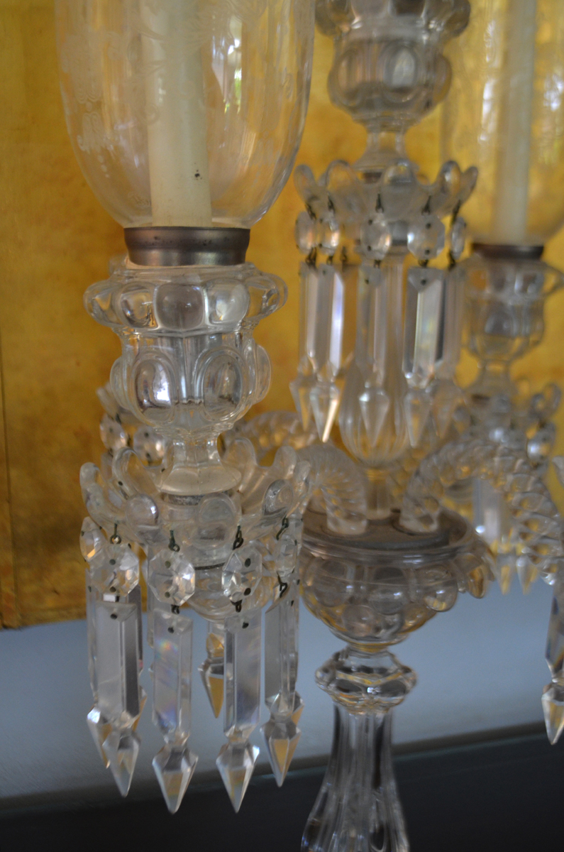 CANDELABROS EN CRISTAL DE BACCARAT - Imagen 2