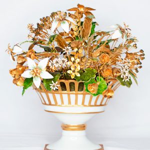 FLORERO DE PORCELANA JANE HUTCHESON GORHAM
