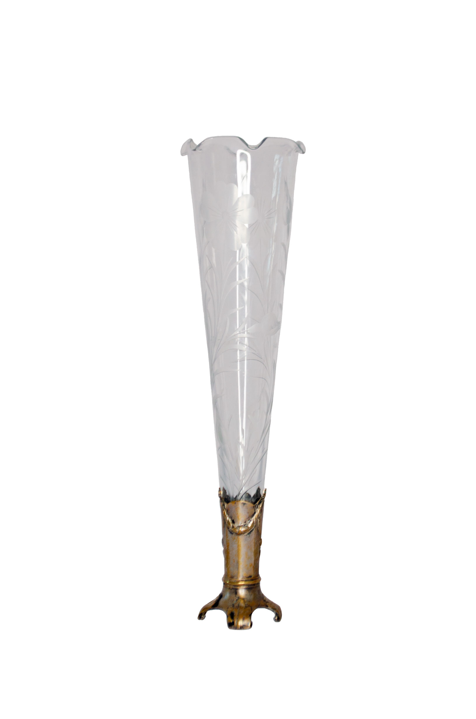 FLORERO DE CRISTAL BACCARAT