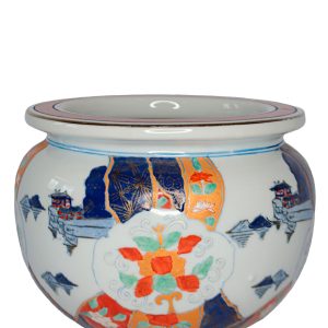 FLORERO DE PORCELANA MACAO