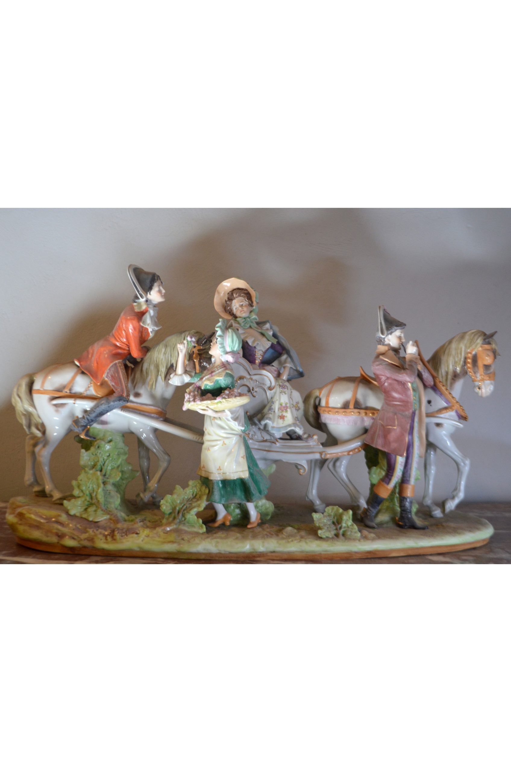 PORCELANA MEISSEN DECORATIVA