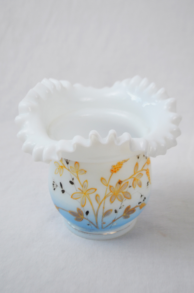 FLORERO DE CRISTALERÍA FENTON - Imagen 3