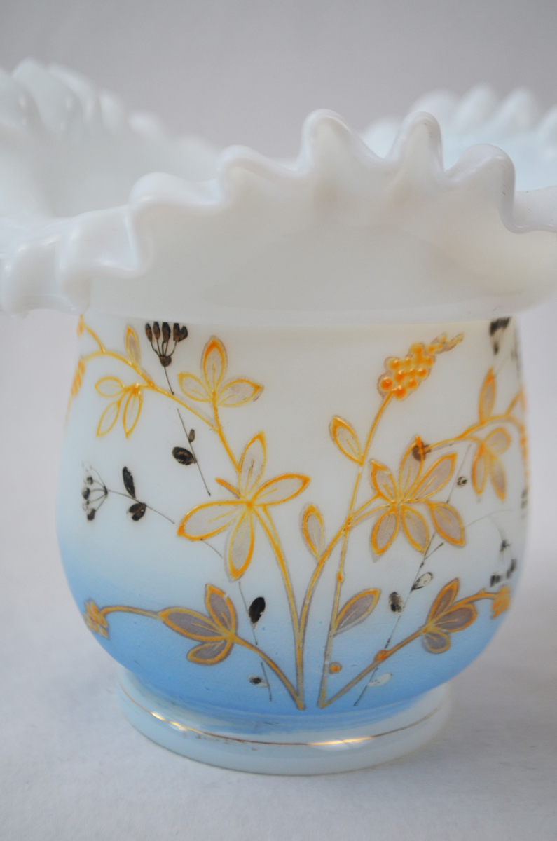 FLORERO DE CRISTALERÍA FENTON - Imagen 4