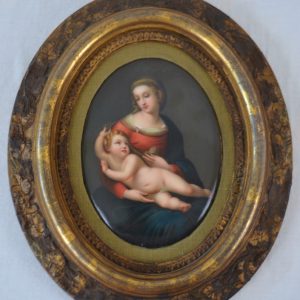 VIRGEN MARÍA Y EL NIÑO
