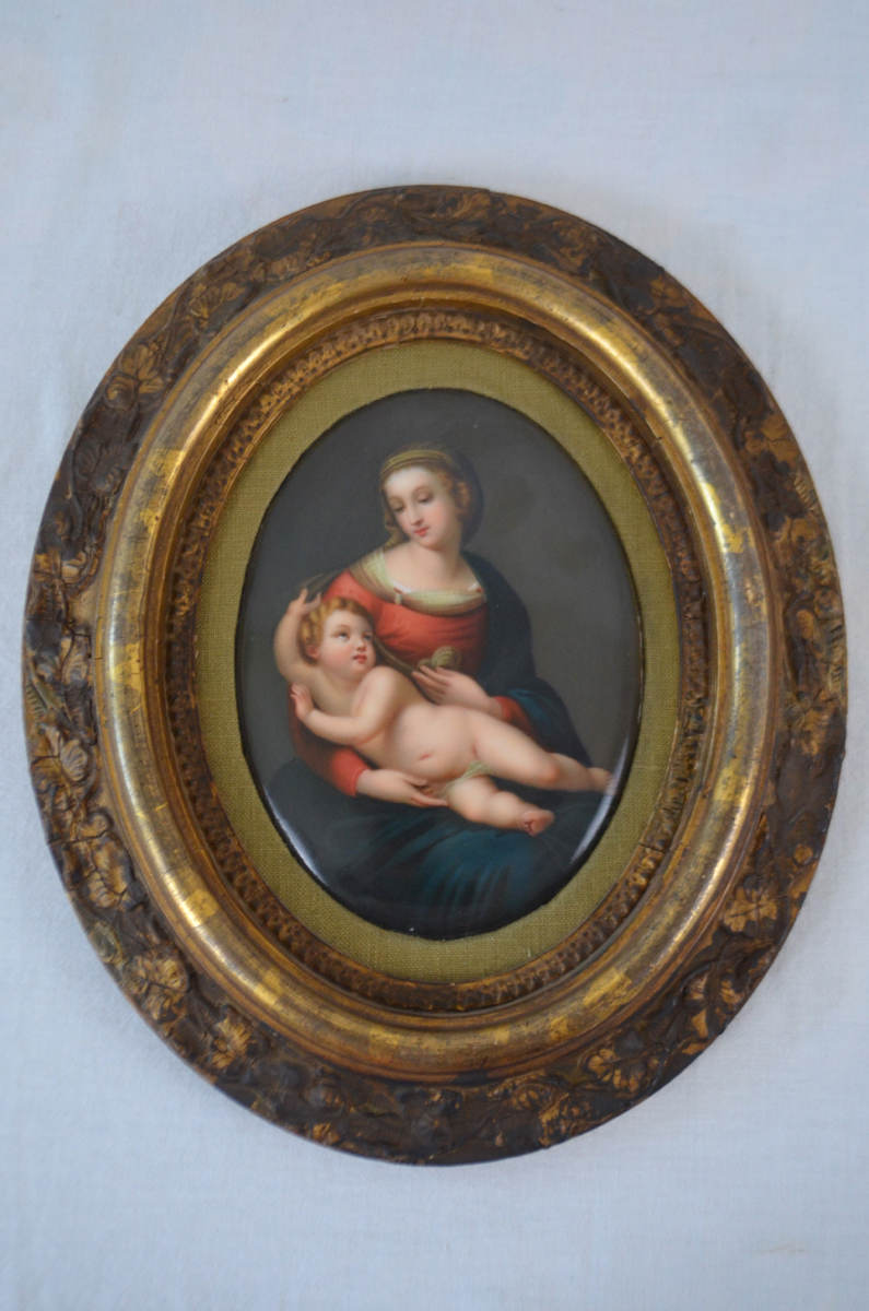 VIRGEN MARÍA Y EL NIÑO