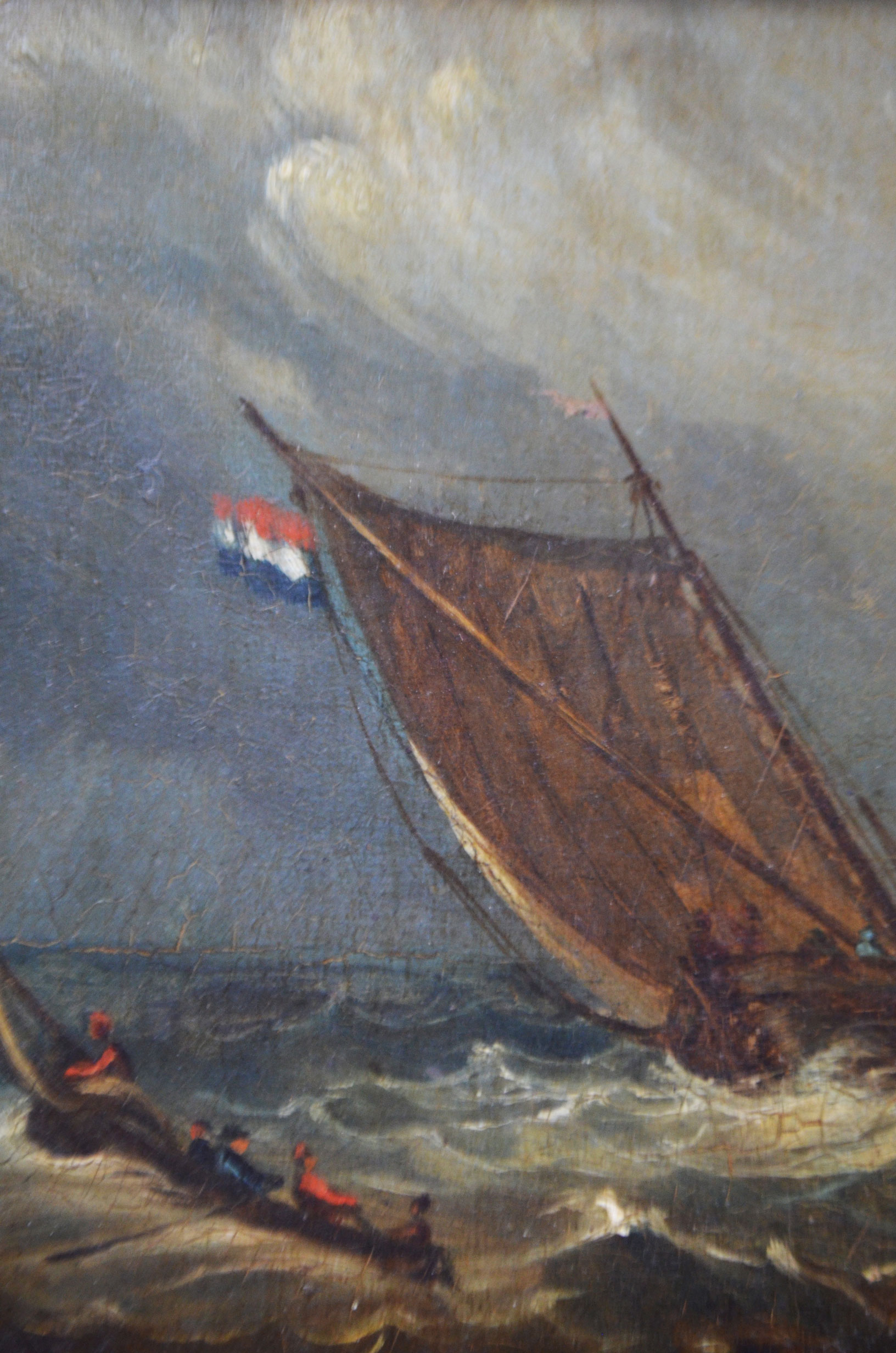 ÓLEO DE ÉDOUARD JEAN CONRAD HAMMAN - Imagen 2