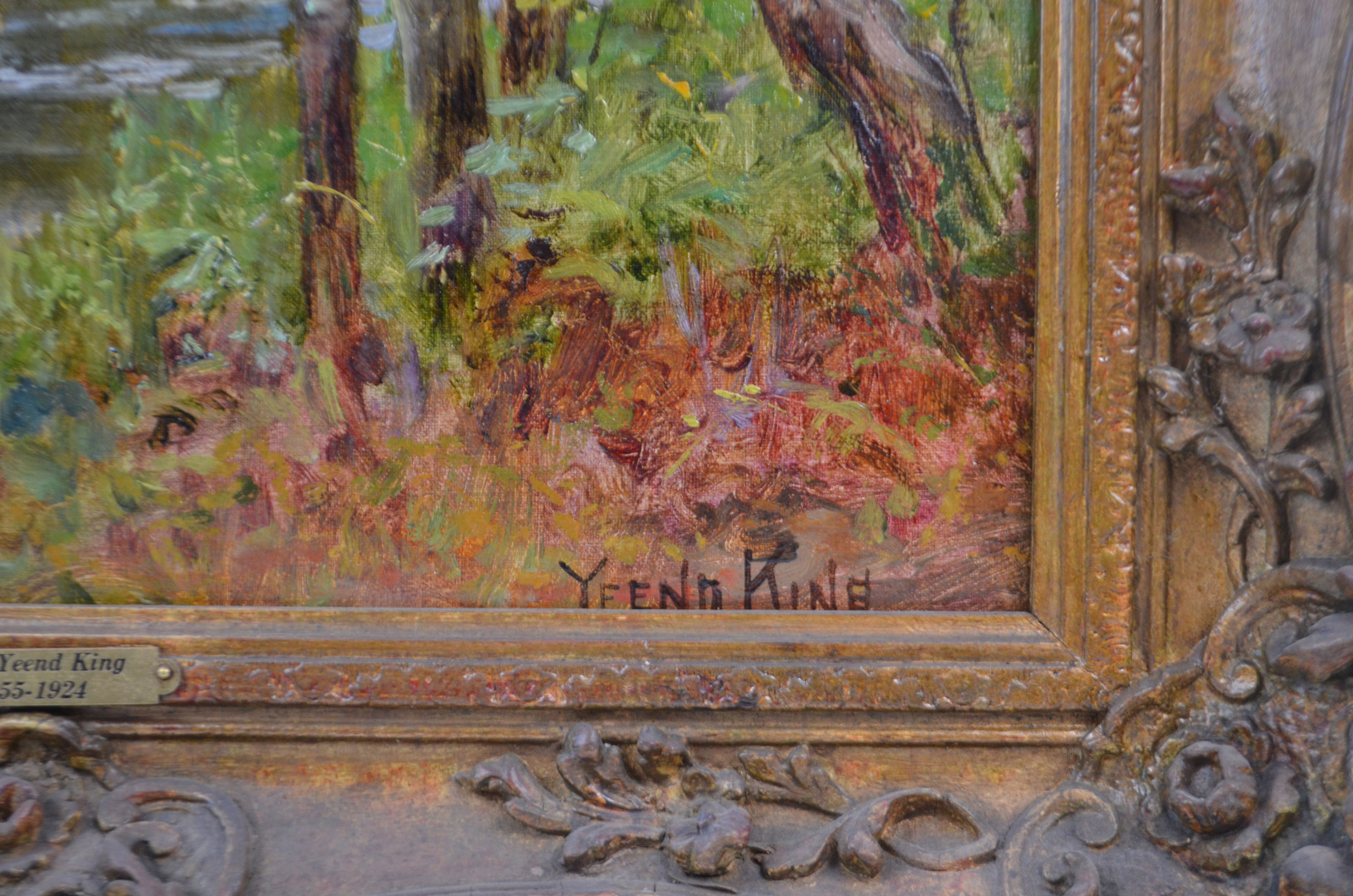 ÓLEO HENRY JOHN YEEND KING - Imagen 3