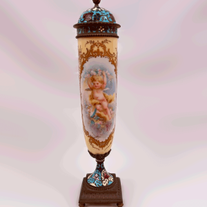 PORCELANA DE SEVRES / BRONCE / P. BERN
