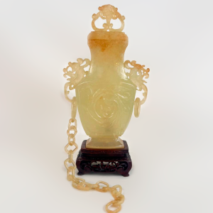 JARRÓN DE JADE / CHINA
